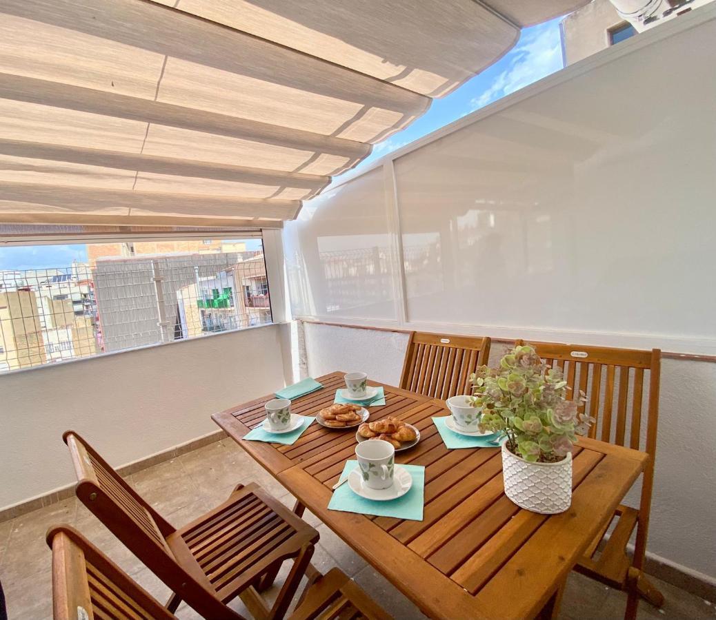 Ferienwohnung Atico Con Terraza Centro De Tarragona, Mi Refugio Exterior foto